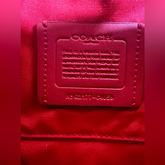 Coach Saddle Bag With Horse And Carriage Dot Print - Picture 10 of 10